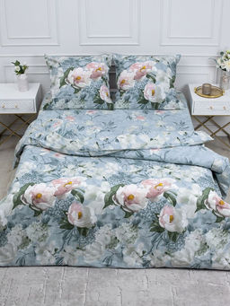 Простыня на резинке 160*200 см, перкаль, борт 25 см (Нигури) - Ивановотекстиль фото 8