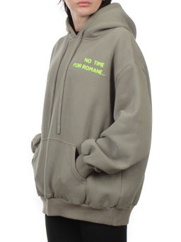 2620 GRAY GREEN Толстовка женская (85% хлопок, 10% полиэстер, 5% спандекс) - Fashion фото 5