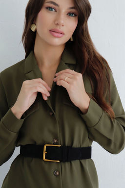 Платье-рубашка с английским воротником - Martichelli фото 125