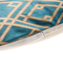 Наволочка декоративная Этель Изумруд 40х40 см, велюр, 100% п/э  фото 4