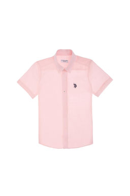 Erkek _ocuk A__k Pembe K_sa Kollu G_mlek Sepette S_rpriz _ndirim - U.s. polo assn фото 4