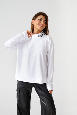 Водолазка удлиненная DRESS CODE, белая
