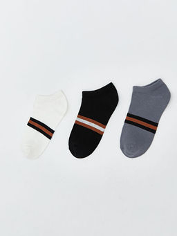 ?izgili Erkek ?ocuk Patik ?orap 3l?