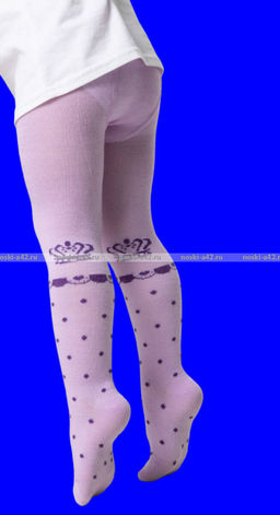 Цена за 12 шт. BFL колготки детские с рисунком на девочек ассорти