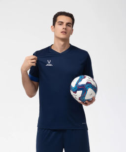 Футболка игровая JOGEL DIVISION PerFormDRY Union Jersey, темно-синий/синий/белый