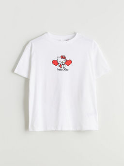 Hello Kitty Bask?l? K?z ?ocuk Ti??rt