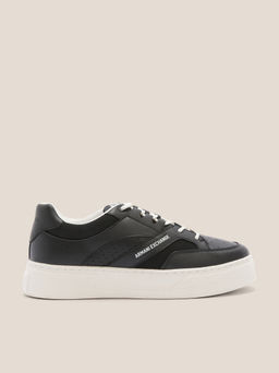 Мужские кеды ARMANI EXCHANGE Артикул 4359013, черный