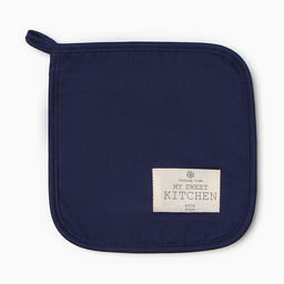 Набор кух. Этель Kitchen цв.синий, варежка-прихватка 20х28см, прихватка 19х19см,100% хл  фото 4
