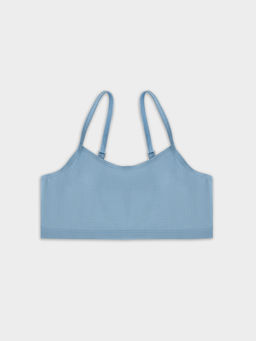 Топ для девочек голубой