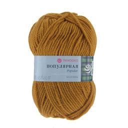 Пряжа Пехорская ПТ Популярная 50% шерсть, 50% акрил 10 шт. х 100 г 133 м 8 м