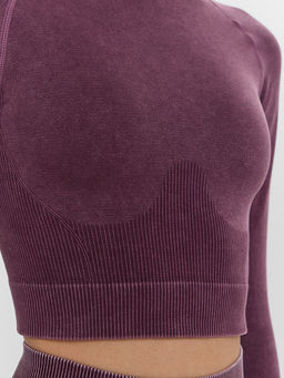 Джемпер женский для занятий спортом бордовый - Mark formelle фото 5