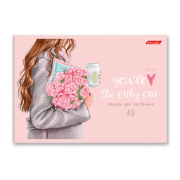 Светоч 40АЛСК4_5_3_9 Альбом для рисования, блестки, 100 г/м2 A4 29 х 20.5 см 40 л. 5 шт. на скобе 000230 Девичьи грёзы  фото 8