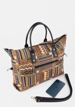 Дорожная сумка из гобелена L-Craft  фото 2