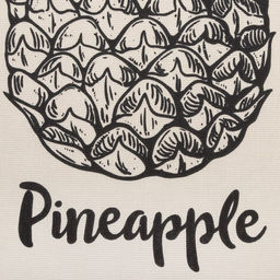 Набор кухонных полотенец Доляна Pineapple 35х60см-2шт, 100% хлопок фото 12