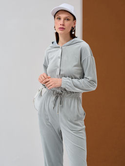 Комбинезон из велюра - Tantino фото 6