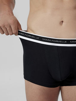 Цена за 2 штуки! Трусы боксеры мужские черные - Mark formelle фото 4