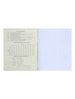 Цена за 10 шт. Предметная тетрадь по алгебре Calligrata «Мрамор светлый», 48 листов, в клетку, со справочным материалом, обложка из мелованного картона