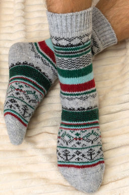 Мужские шерстяные носки Happyfox