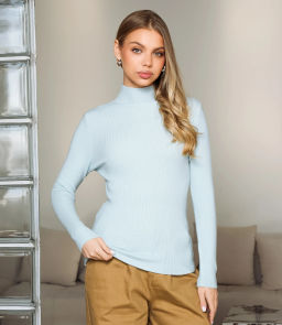 Водолазка #КТ801 (16), ментоловый