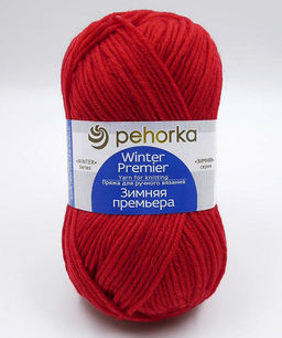Пряжа Пехорская ПТ Зимняя премьера 50% мериносовая шерсть, 50% акрил 10 шт. х 100 г 150 м  8 м
