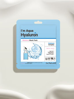 Dr.MeLoSo Тканевая маска для лица увлажняющая / Im Aqua Hyaluron Moisture Mask, 25 мл