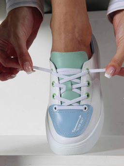 Кеды EDART 163.LusiR2 w.Белый-голубой-мята - Ed'art фото 13