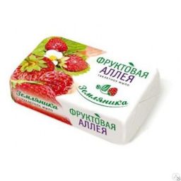 ФРУКТОВАЯ АЛЛЕЯ мыло 90гр Земляника (К-191-2/К-520-2)