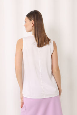 Топ свободного кроя из шёлка - Looklikecat фото 2