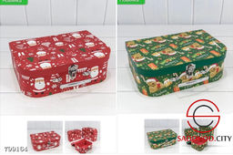 Коробки Чемодан набор 1/3. Новый год.