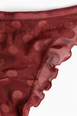 Mesh Brazilian tanga briefs - H&m фото 3