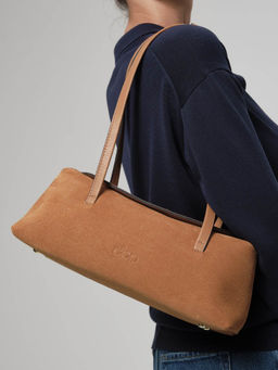 Сумка Raduy DBR 31127 коричневый лист  фото 3