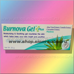 Гель Burnova Plus АЛОЕ и ПЛАНКТОН