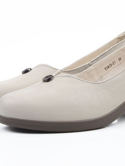 06-YDN15-21 BEIGE Туфли женские (натуральная кожа)