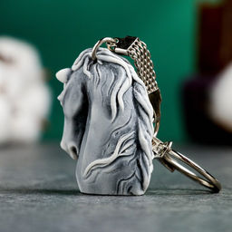 Брелок "Голова лошади" 4см