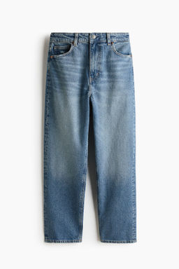 Mom Slim Fit High Waist Ankle Jeans