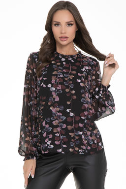 Блуза Волшебный шифон (блэк)