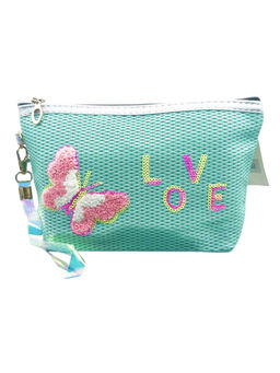 Sunflower Косметичка женская лодочка с пайетками Love 11653-8, мятный