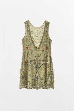 LIMITED EDITION BEAD AND SEQUIN DRESS - Zara фото 4