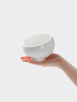 Блюдо Hanna Knövell, 430 мл, h=9.6 см, фарфор, белое