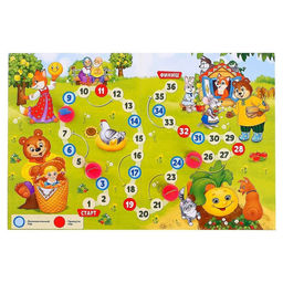 Цена за 3 шт. Игра-бродилка В стране сказок - Лас играс kids фото 2