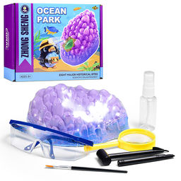 Раскопки "Минеральный детектив" в коробке