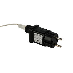 ULD-B6006-080/STK WARM WHITE IP44 Бахрома светодиодная со статическим свечением, 6м. Соединяемая. 80 светодиодов. Теплый белый свет. Провод прозрачный. ТМ Uniel