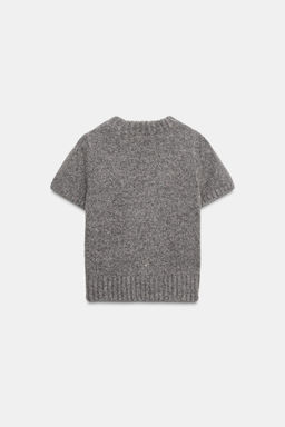 SHORT SLEEVE WOOL TOP - Zara фото 7