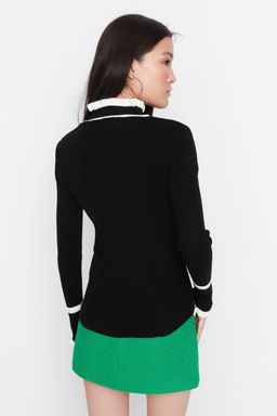 TRENDYOLMILLA Tas Renk Bloklu Triko Kazak TWOAW22KZ1250