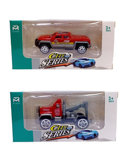 Модель 1:50 "Пожарная техника" в ассорт. (CRM-313) в коробке