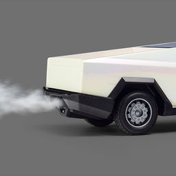 Машина "Монстр дорог" р/у, с дымом, 27 MHz, в коробке