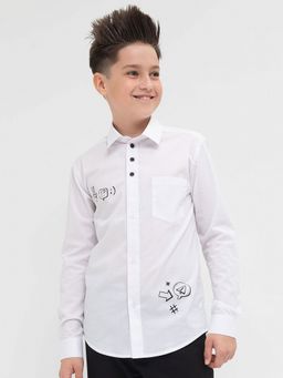 BWCJ7107 сорочка верхняя для мальчиков