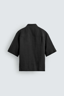 Рубашка Fluida Relaxed Fit черная