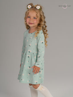 Платье Элла мятный букетик