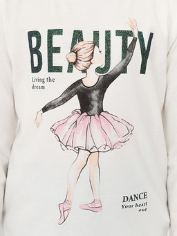 CRB wear/CSKG 63869-21-420 Джемпер для девочки,экрю/Ex.Cherubino  фото 4